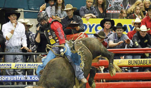 Kyogle bull rider David Kennedy will be in action this weekend. Kyogle bull rider David Kennedy will be in action this weekend.